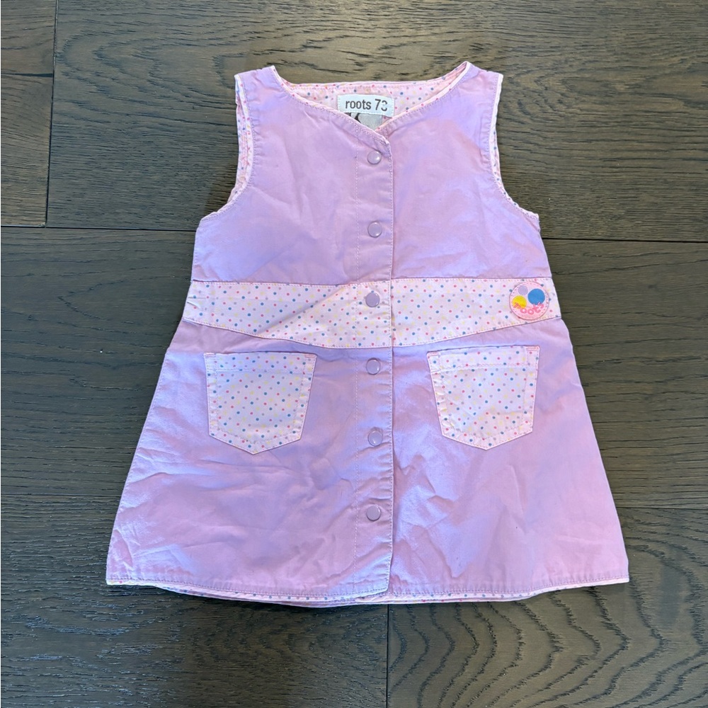 Baby Roots lilac dress 3-6M NWT retail $92